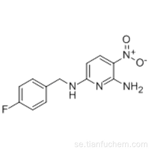 2,6-pyridindiamin, N6 - [(4-fluorofenyl) metyl] -3-nitro-CAS 33400-49-6